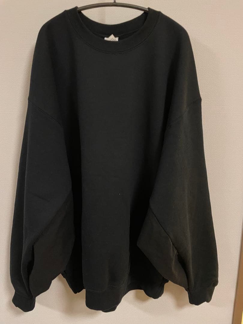 AP STUDIO PRE_/プレビッグスリーブスウェット　ブラック