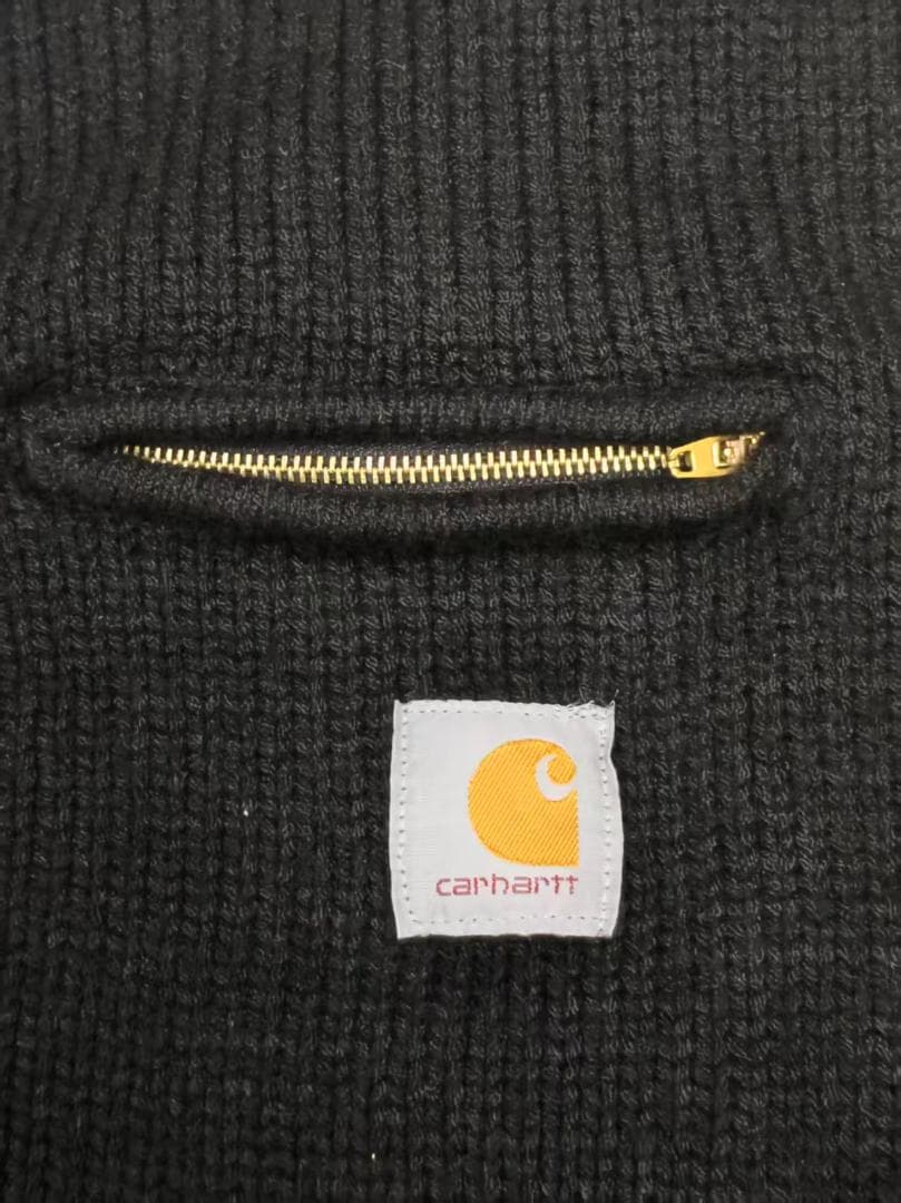 Carhartt デトロイトニット黒 ジャケットM