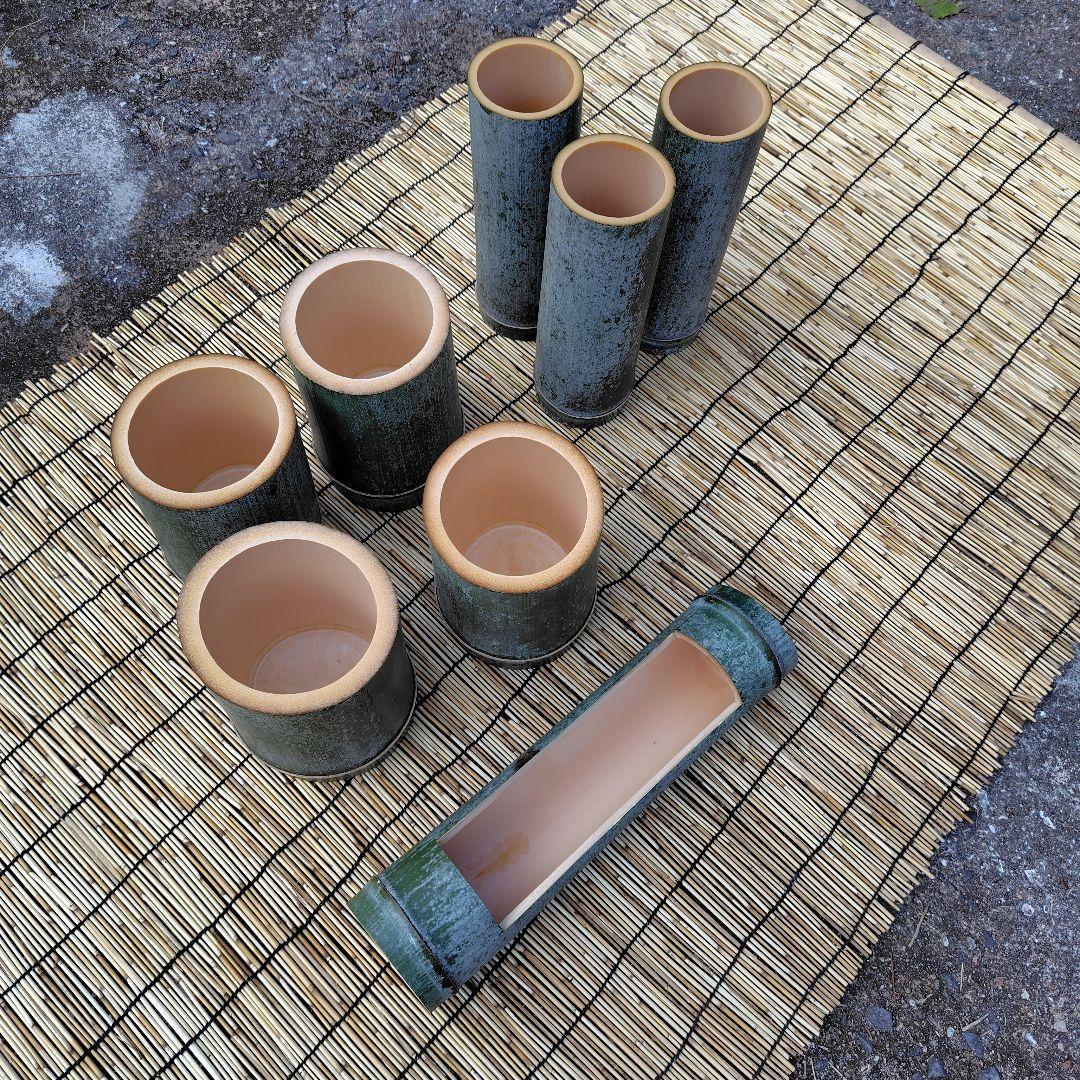 お花の子様「専用画面」香川県産→　孟宗竹　（お正月用セット）花器