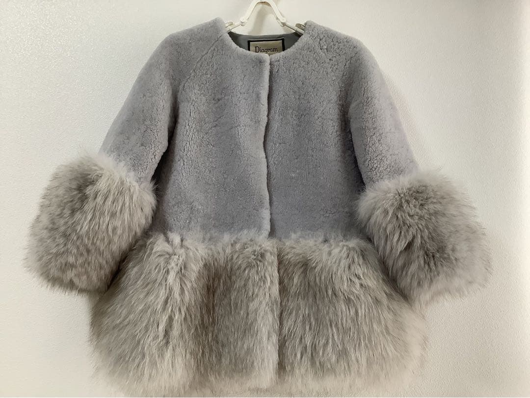 ダイアグラム diagram ファー コート