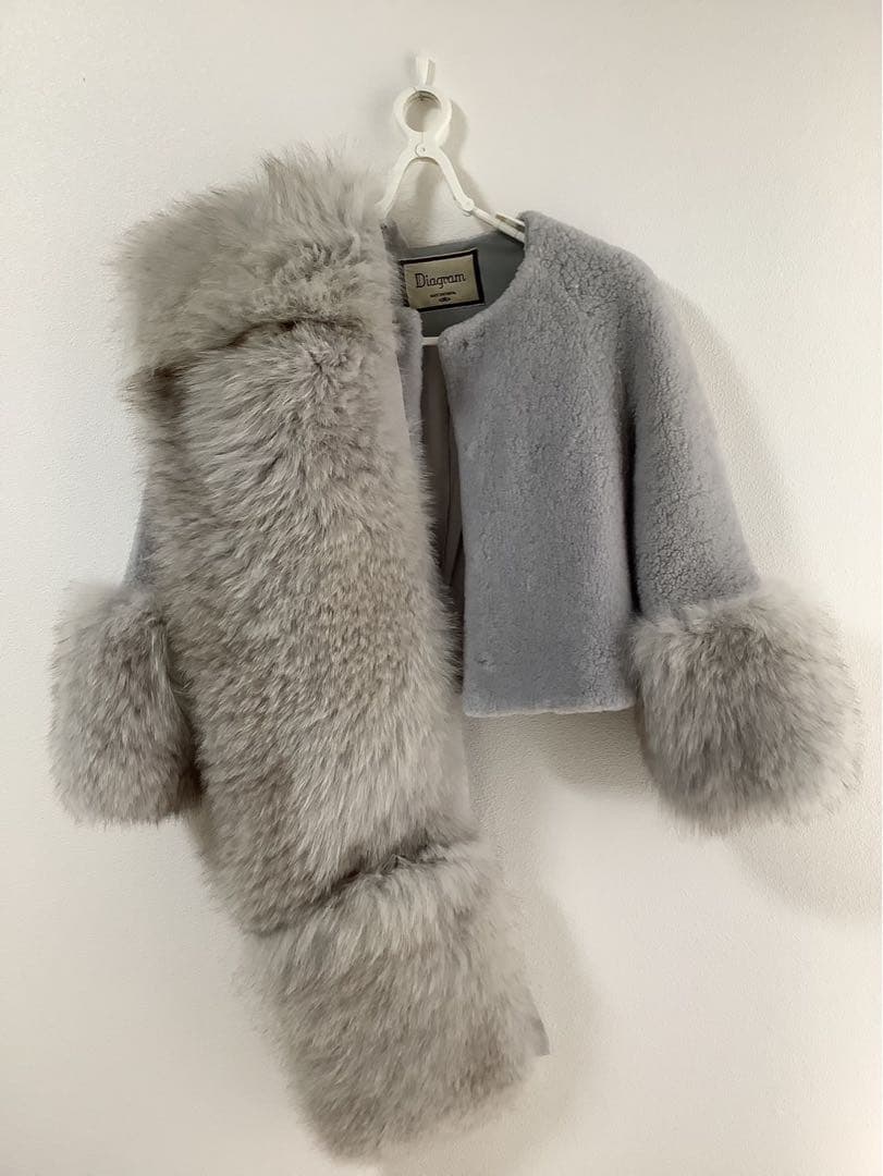 ダイアグラム diagram ファー コート