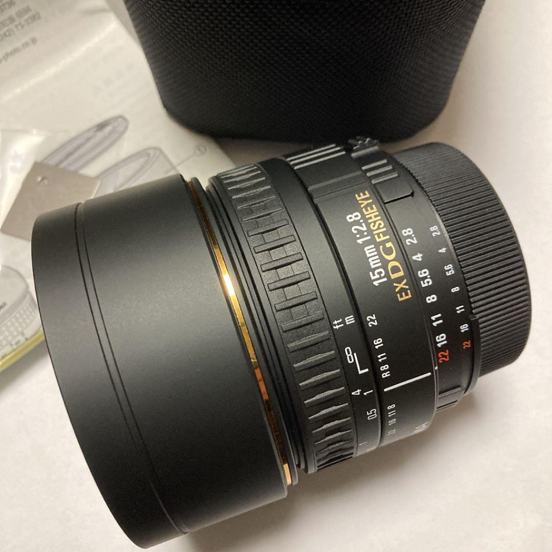 その他 SIGMA 15F2.8EX DG DIAGONAL FISHEYE/N