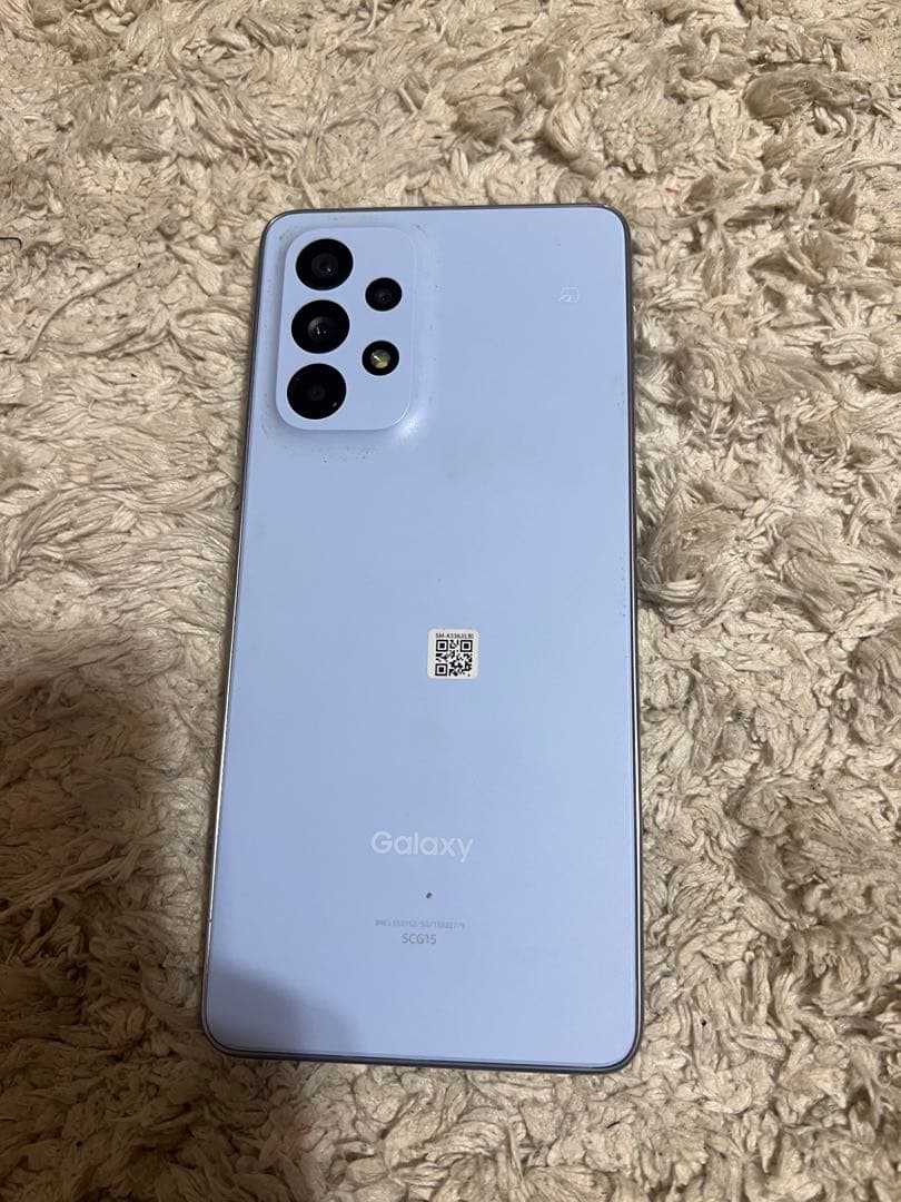 Galaxy SCG15 初期化済み