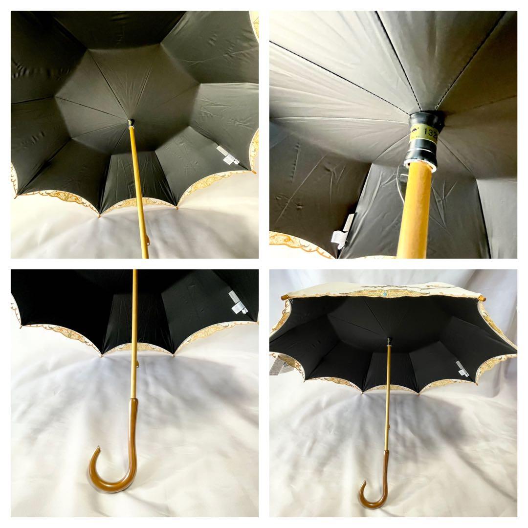 新品 シノワズリーモダン 晴雨兼用日傘 日本製UPF50+ 遮光遮熱 刺繍 母