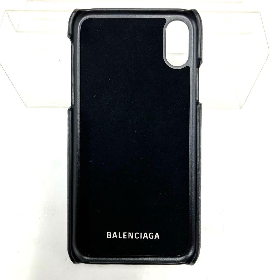 大人気☆BALENCIAGA☆バレンシアガ☆iPhoneX XSケース☆ブラック