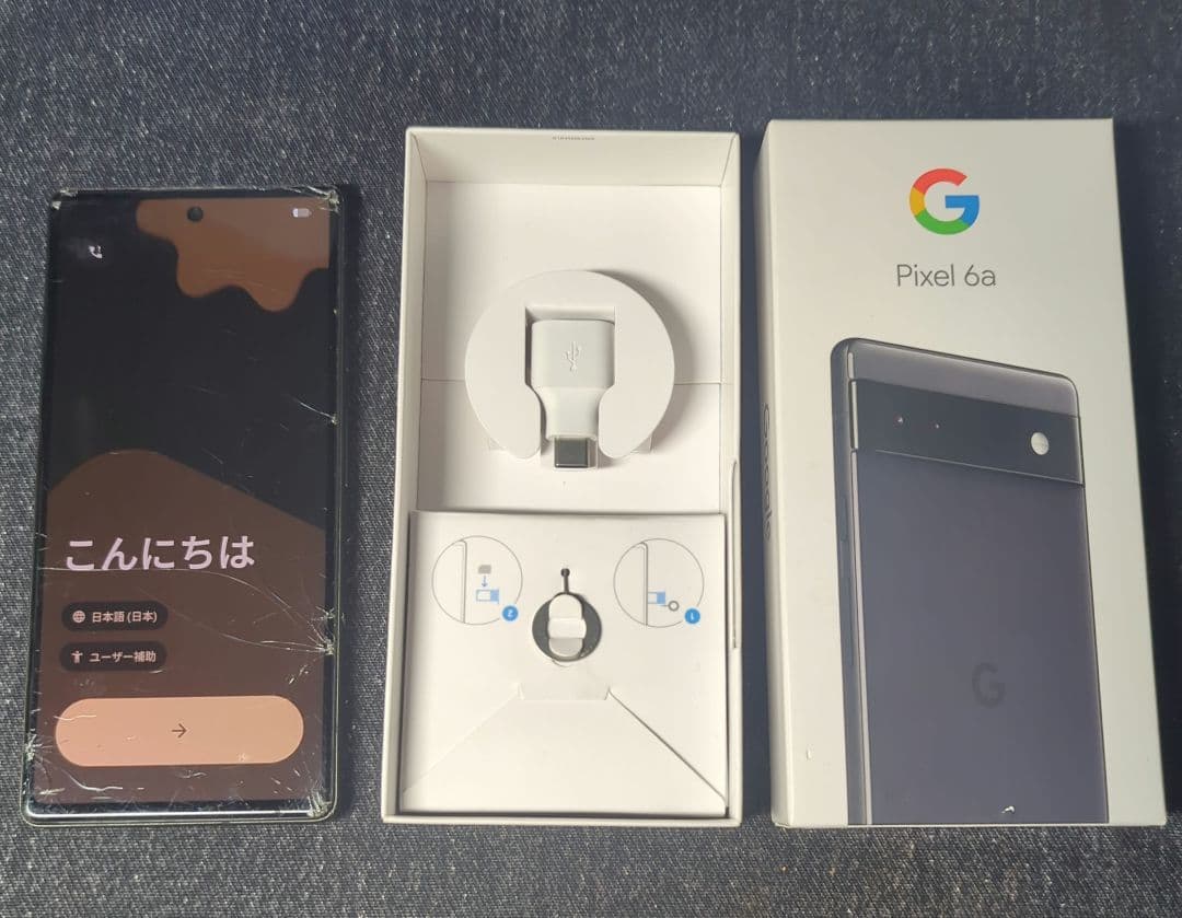 Google Pixel 6a Charcoal 128 GB SIMフリー