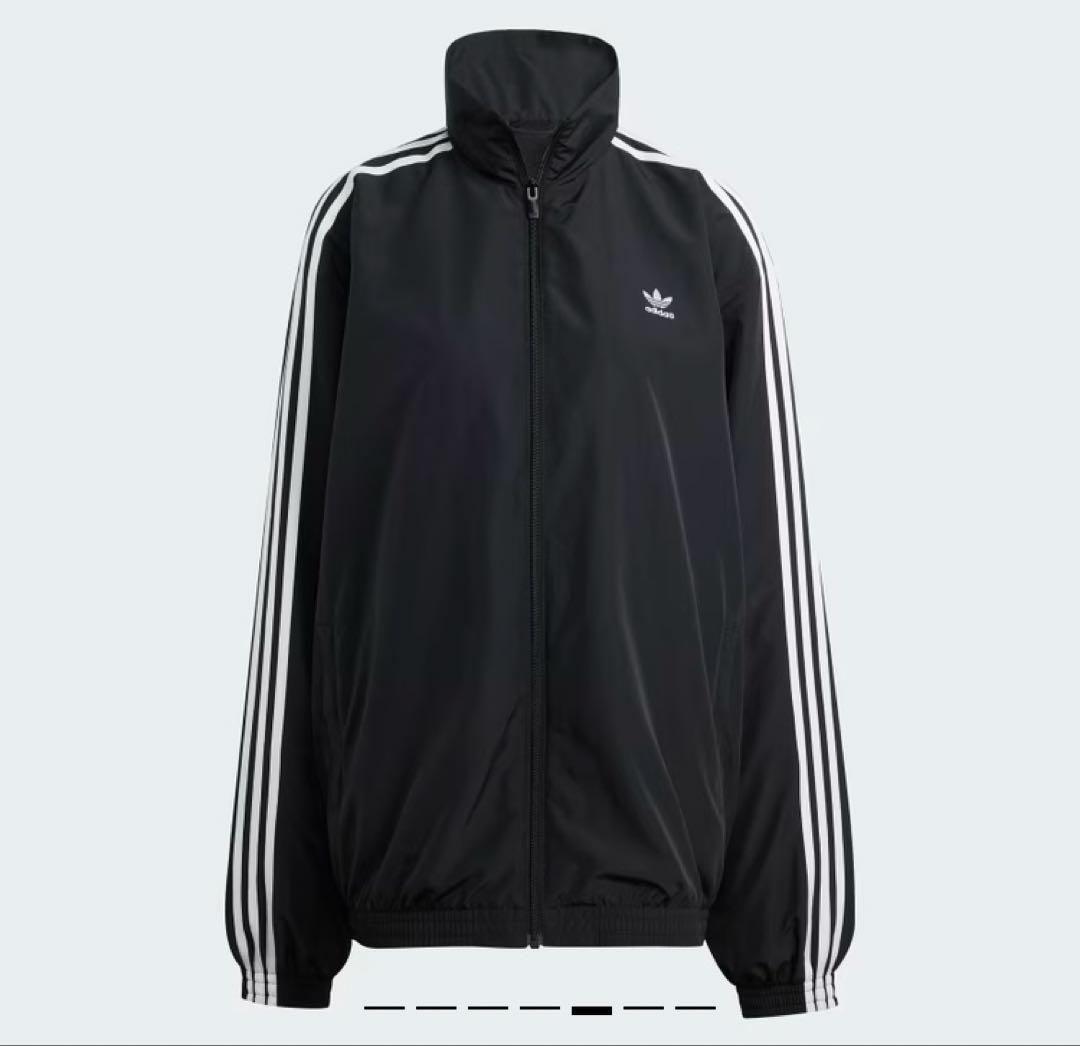 adidas ファイヤーバードオーバーサイズドトラックトップ