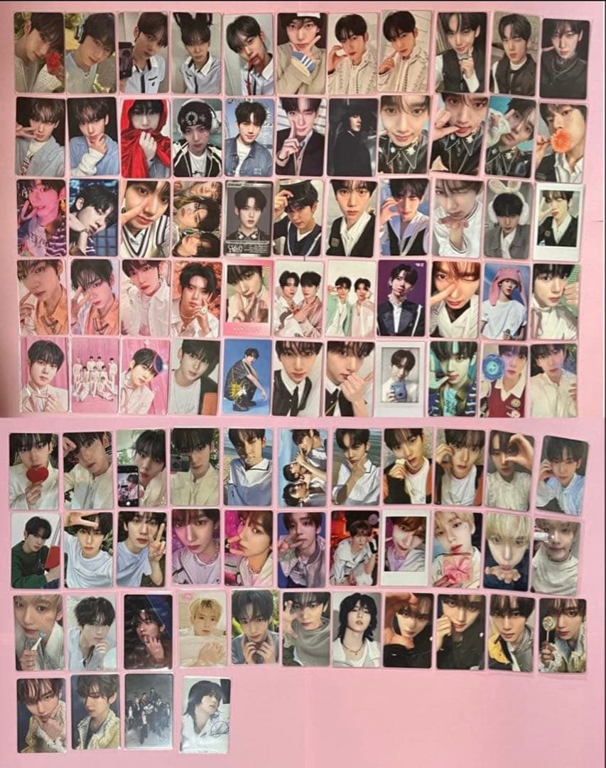 zerobaseone zb1 ハンユジン　ユジン　トレカ　まとめ売り　セット