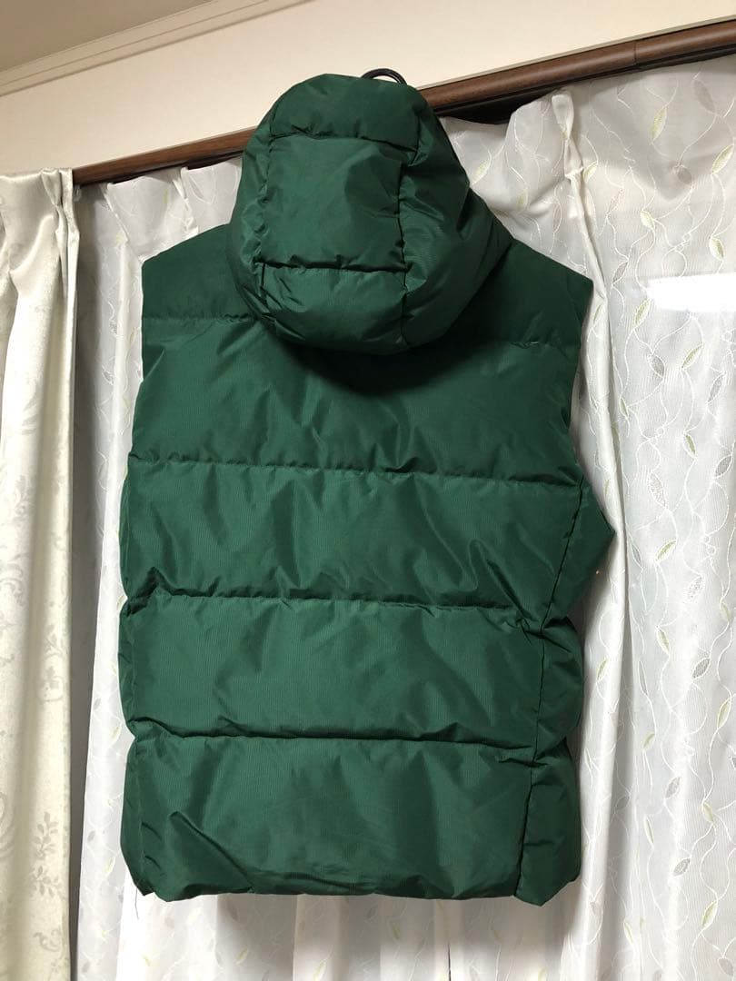 【美品】ポロラルフローレン ダウンベスト ポニー刺繍 緑グリーン メンズM
