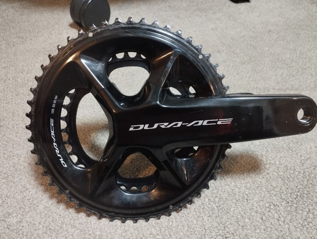 デュラエース9200 52-36T 165mm左のみ4iiiパワーメーター付き