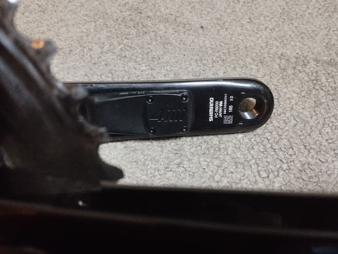 デュラエース9200 52-36T 165mm左のみ4iiiパワーメーター付き