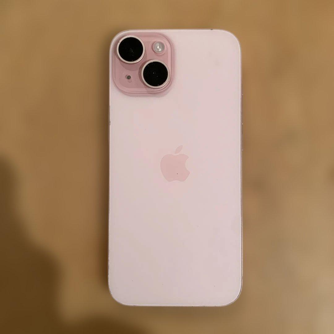 【ジャンク】Apple iPhone 15 128GB ピンク SIMフリー