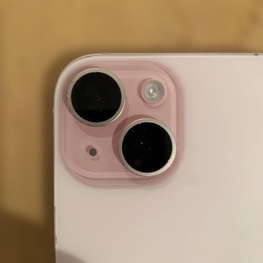 【ジャンク】Apple iPhone 15 128GB ピンク SIMフリー