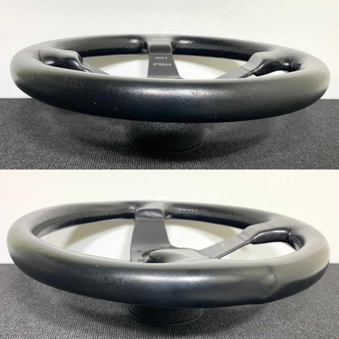 パーソナル フィッティパルディ モデル 本革ステアリング 35パイ 当時物 希少