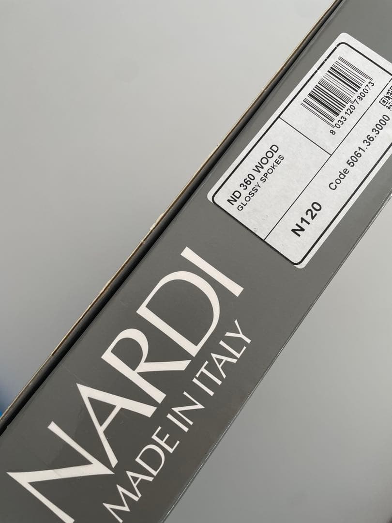NARDI ナルディ クラシックウッド 360 ポリッシュスポーク N120