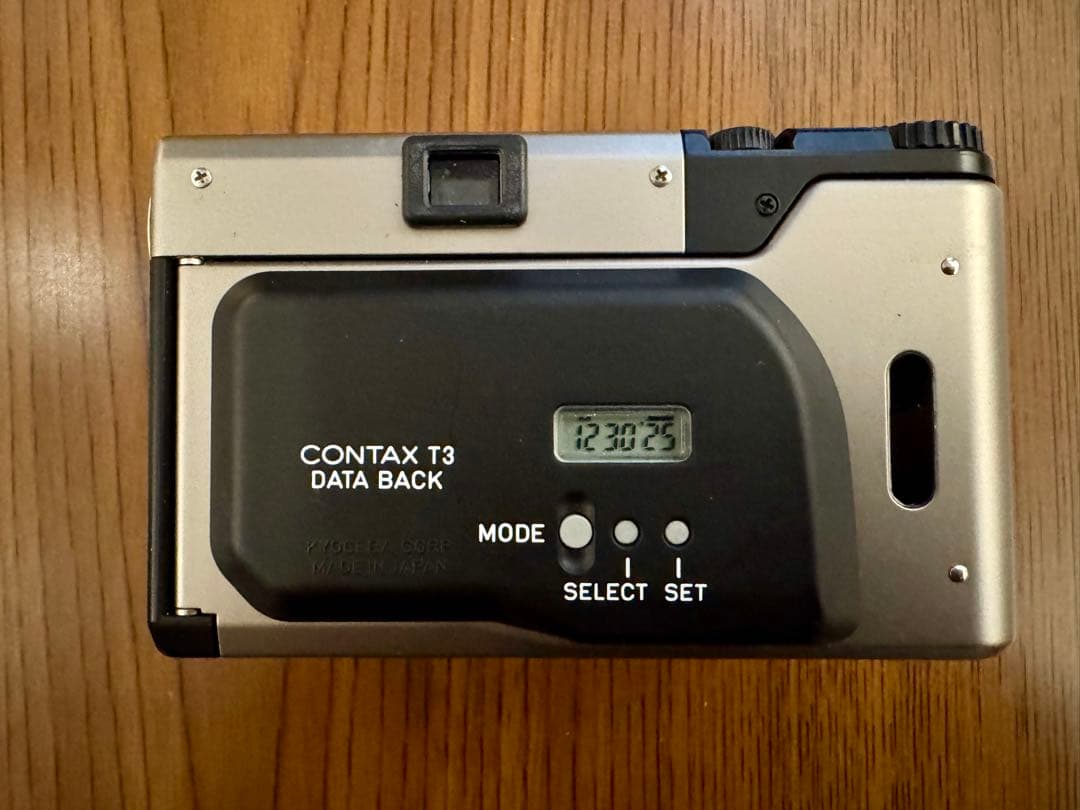 【美品】CONTAX T3 シルバー フィルムカメラ