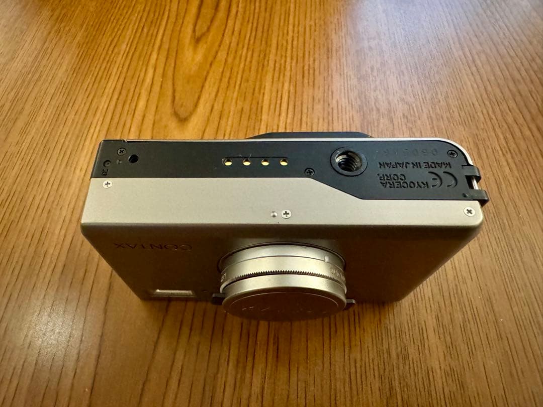 【美品】CONTAX T3 シルバー フィルムカメラ