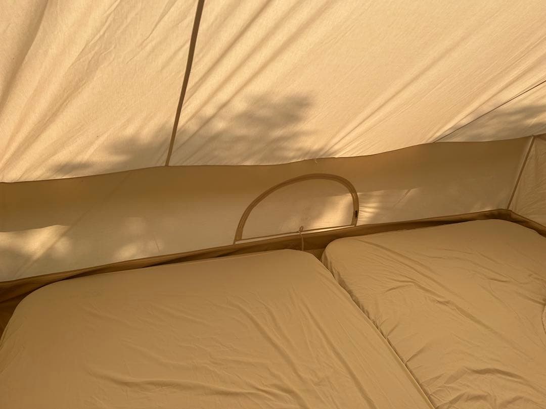 値下げ【厚さ10cm】WAQのダブルエアマット 美品