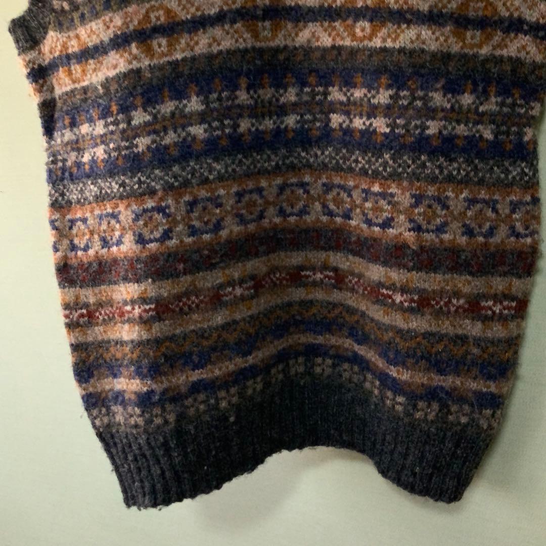 Jamieson’s ジャミーソンズ フェアアイル ニットベスト S 英国製