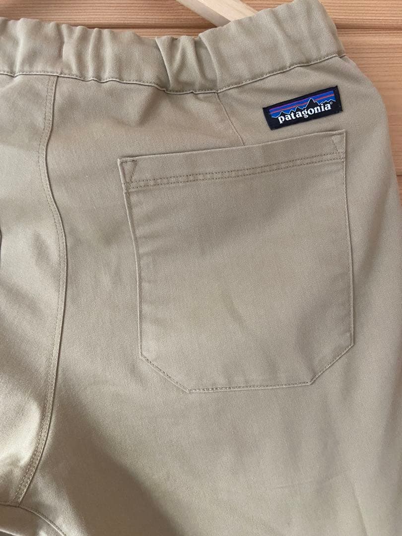 パタゴニア　ツイルトラベラーパンツ　タン