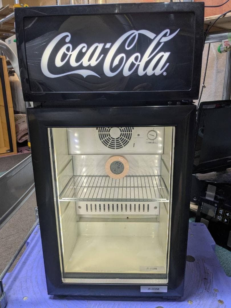 K☆058 コカコーラ 冷蔵ショーケース JR-CC25B 2015年 ◎非売品