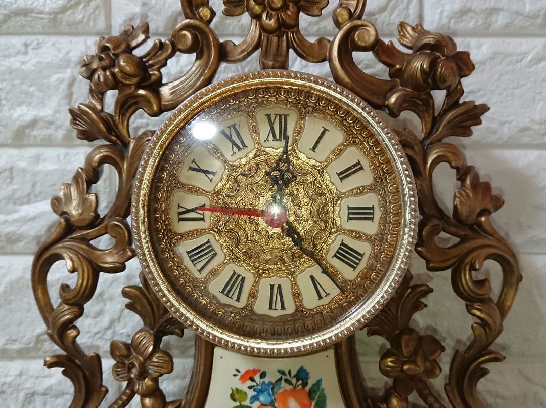 稀少 JUNGHANS ユンハンス クォーツ MOD.DEP アンティーク置時計