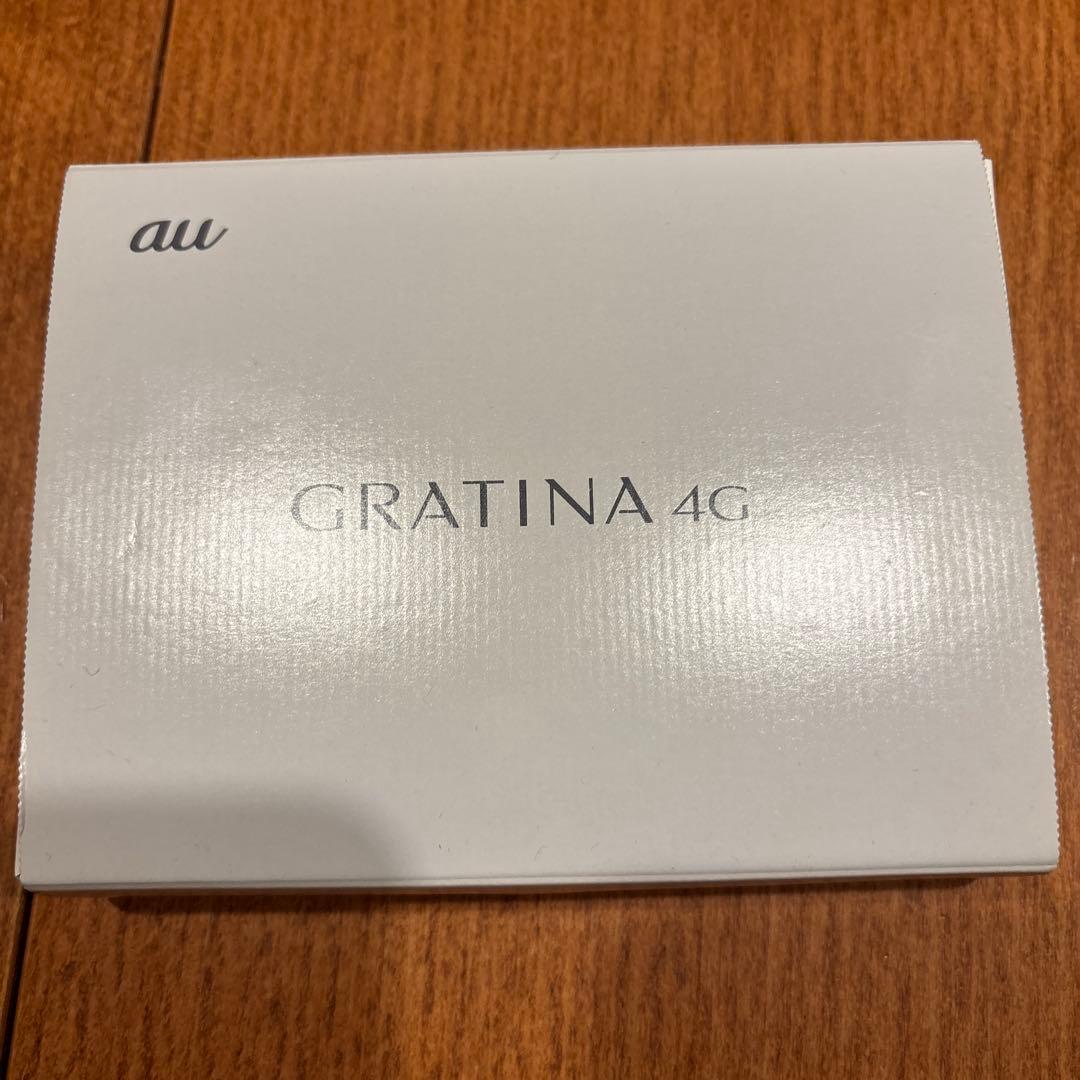 新品未使用 SIMフリー au GRATINA 4G KYF31 ホワイト訳あり