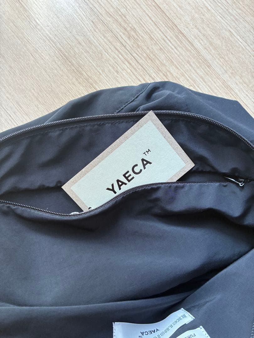 YAECA スカラベバッグ　ブラック　ヤエカ