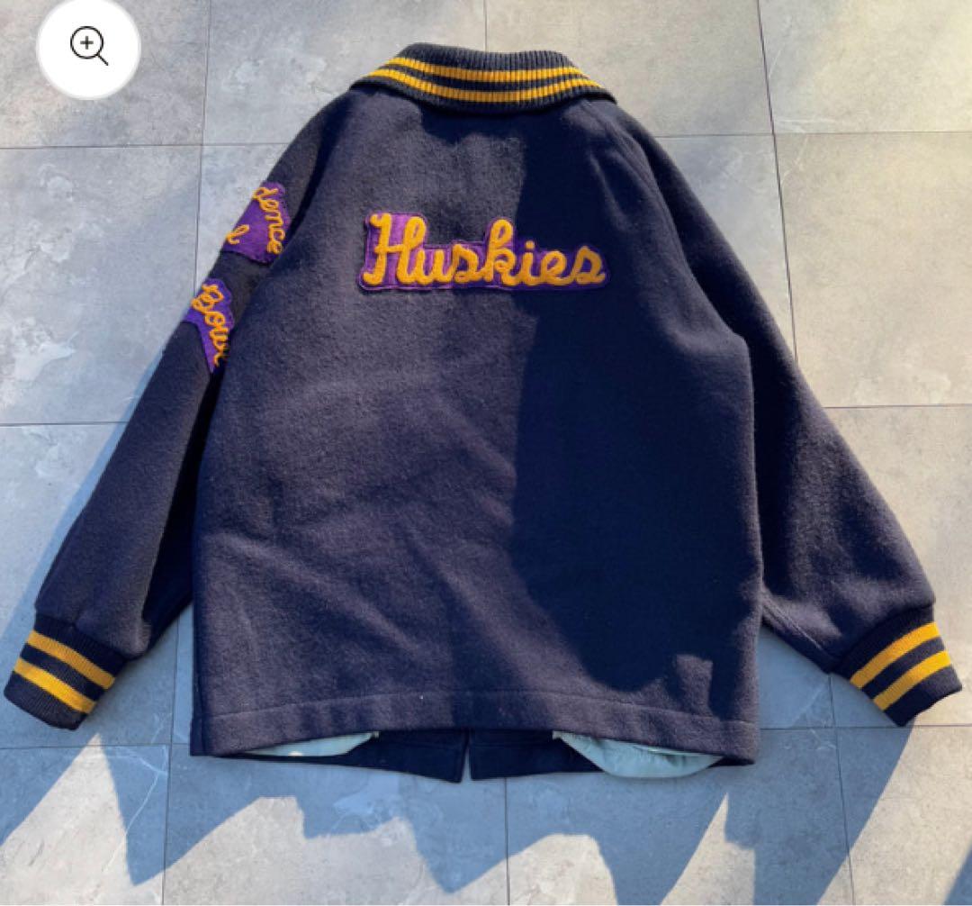 購入価格2.8万スタジャン　スクーカム　チャンピオンリバースウィーブ