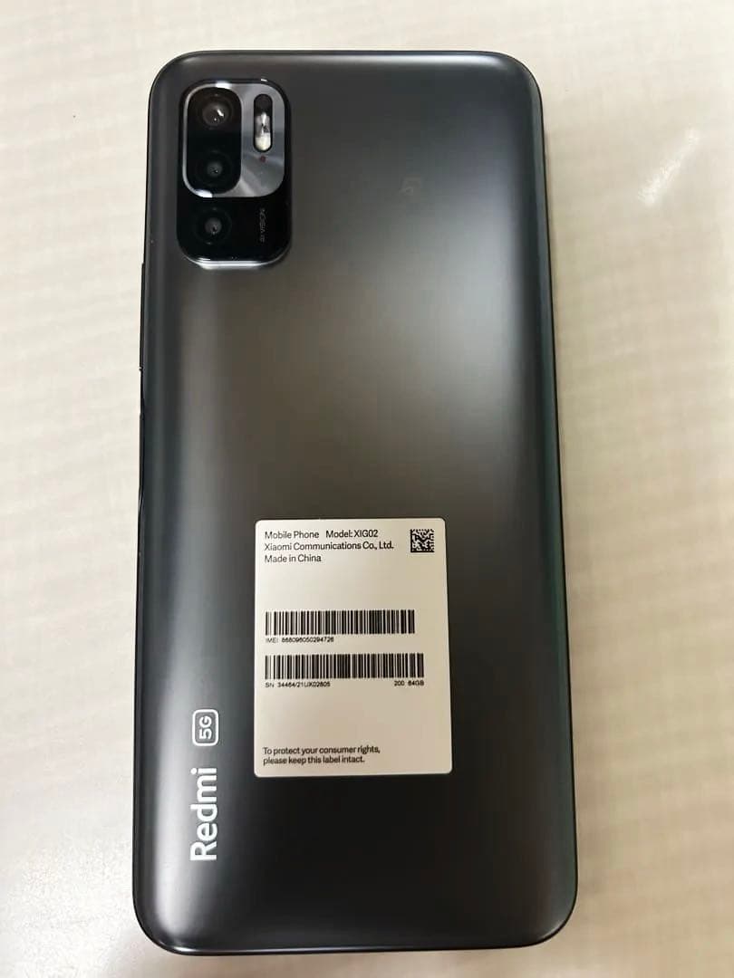 Xiaomi Redmi Note 10 JE 本体 64GB