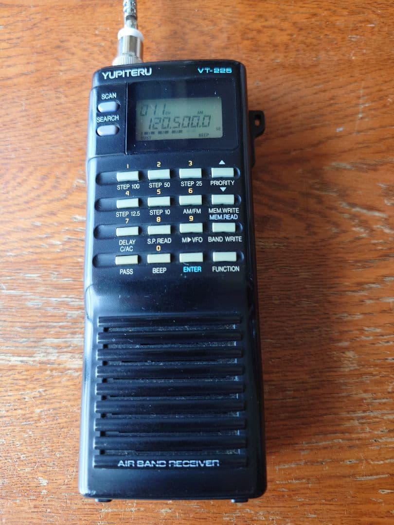 YUPITERU ユピテル　 VT-225 エアバンド受信機