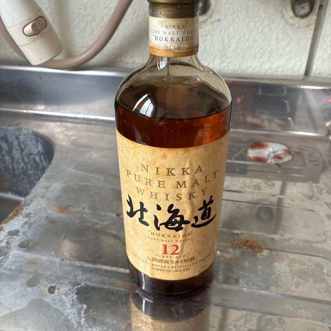 ウイスキー　北海道　PURE MALT WHISKY