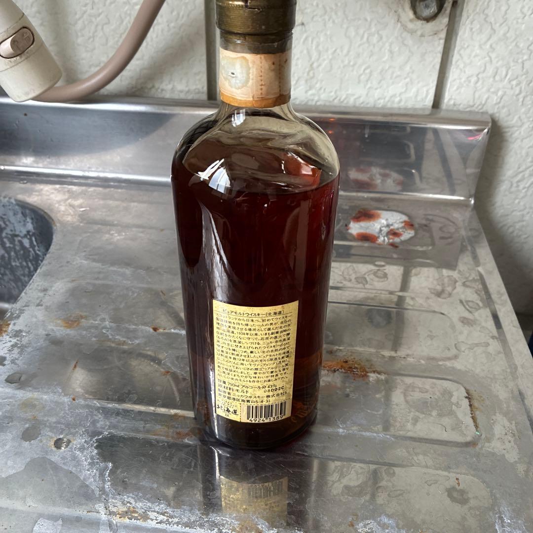ウイスキー　北海道　PURE MALT WHISKY