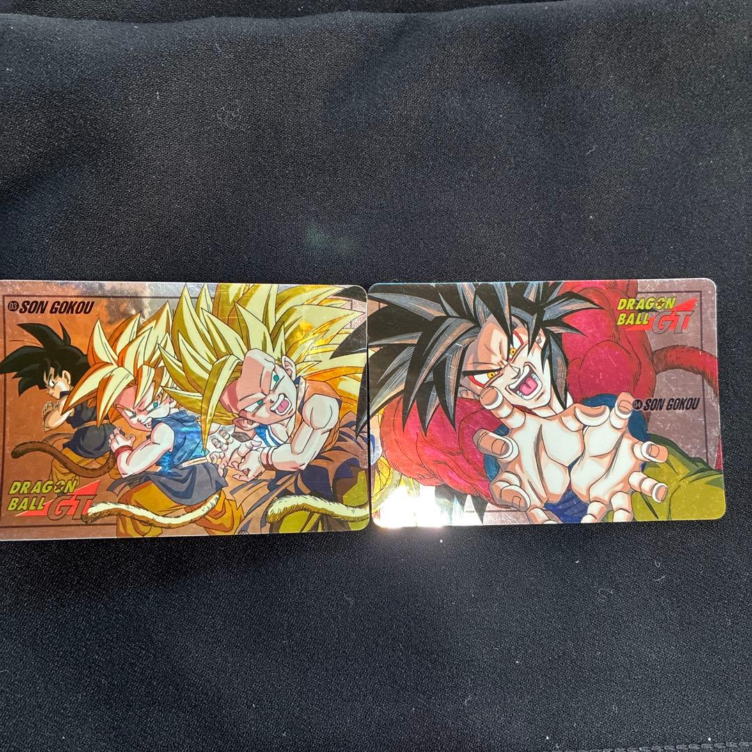 ドラゴンボールGT 孫悟空カードセット　未剥がし