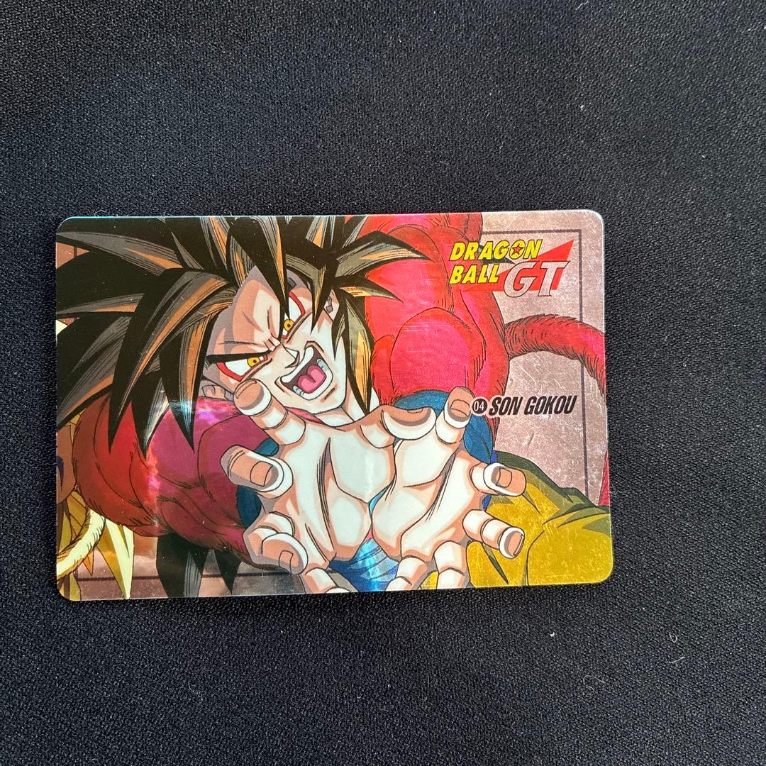 ドラゴンボールGT 孫悟空カードセット　未剥がし
