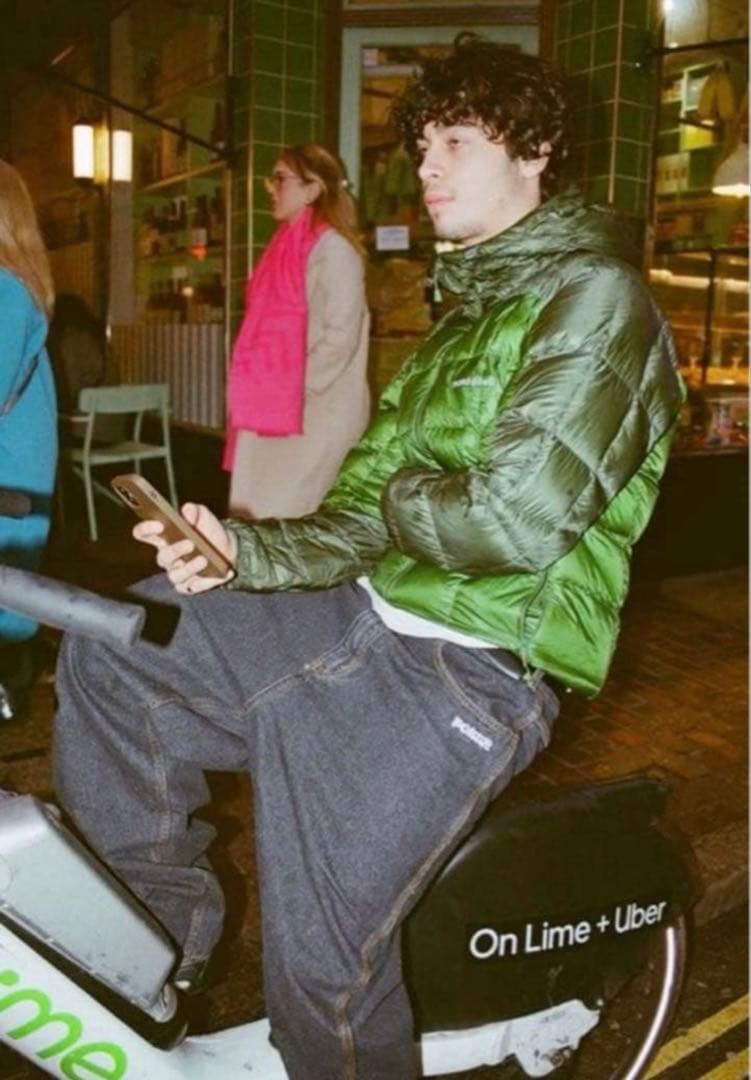 mont-bell スペリオダウンパーカー　グリーン　収納袋付き