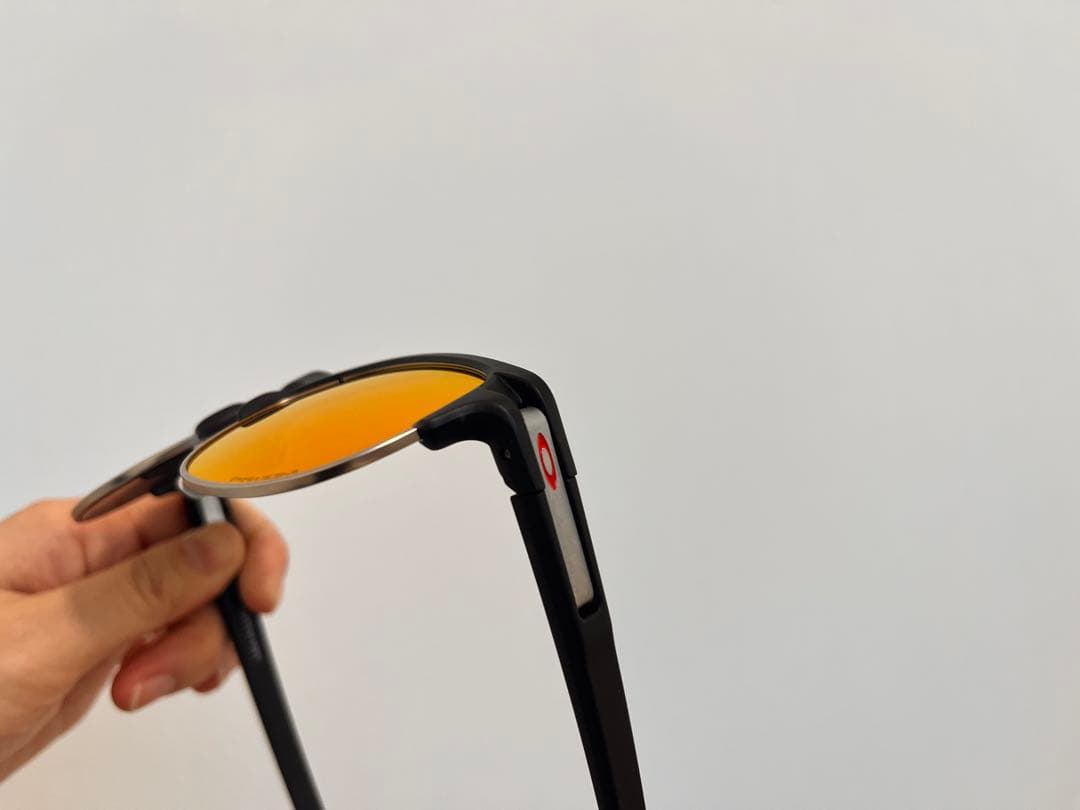 【みずっきー】オークリー　サングラス　オレンジ　黒