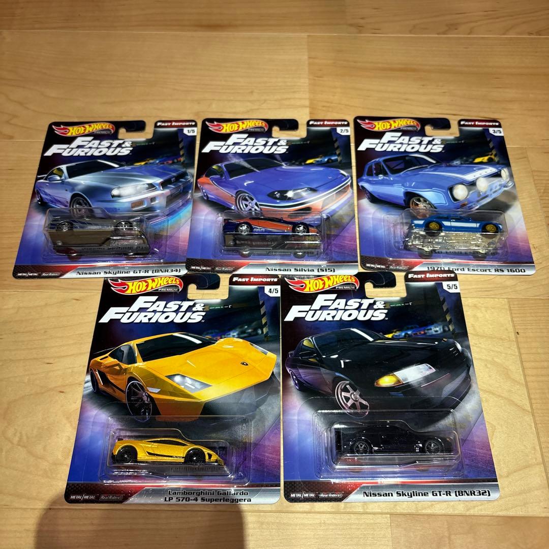 ホットウィール　ワイルドスピード　アソートコンプ