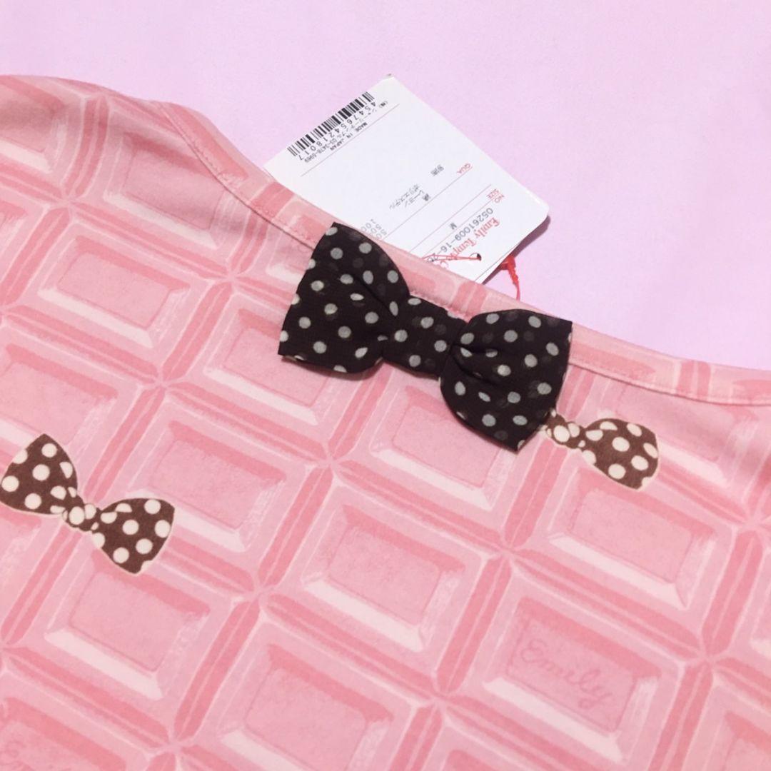 新品！Emily Temple cute チョコレート カットソー 板チョコ