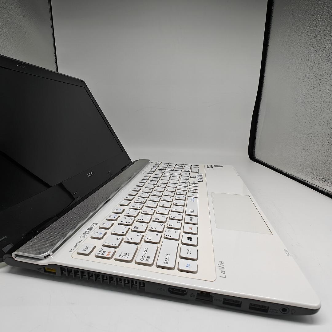 【LAVIE】NEC 爆速i7 SSD256GB 16GB ホワイト ノートPC