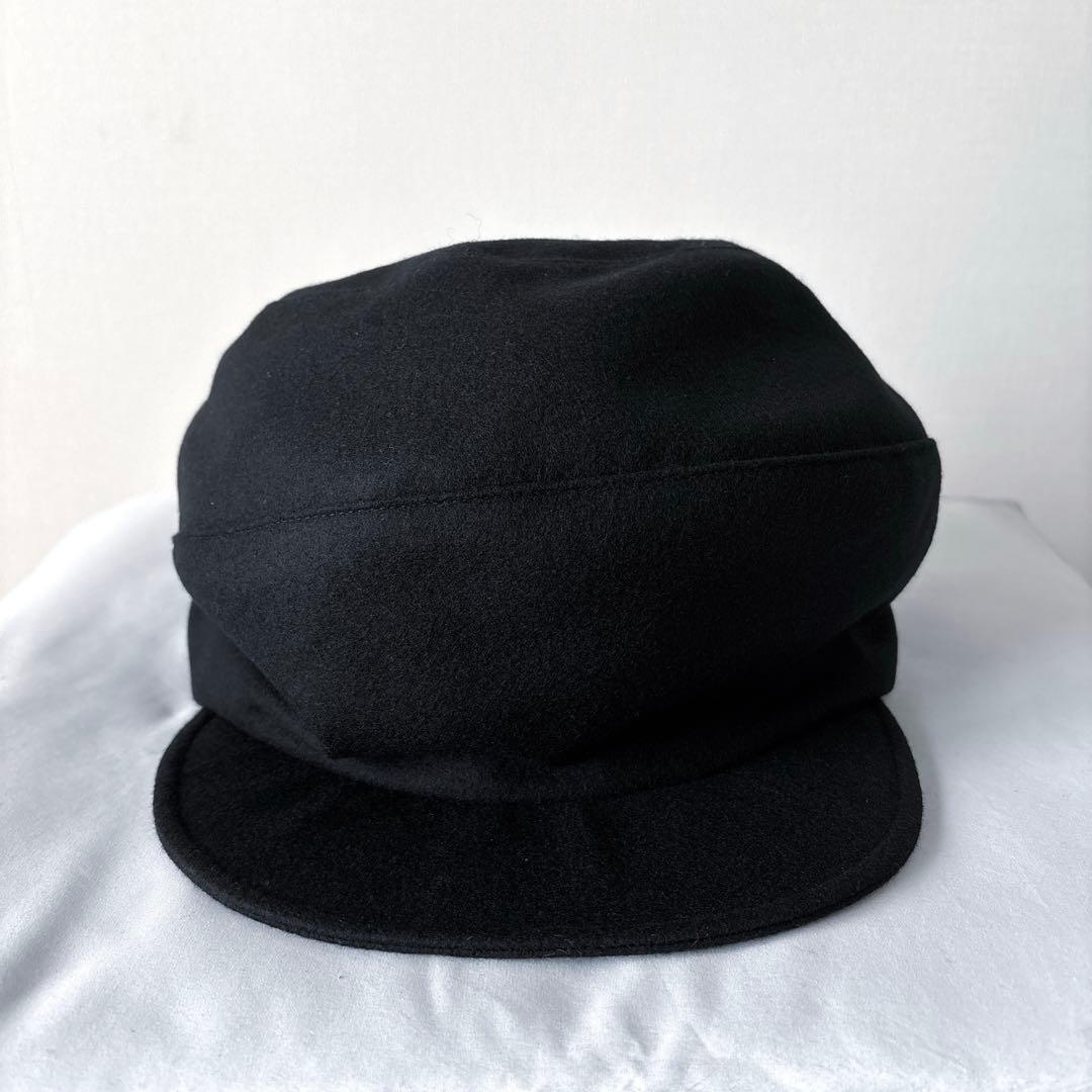 YohjiYamamoto 25aw ウールフランネル ドレープキャスケット