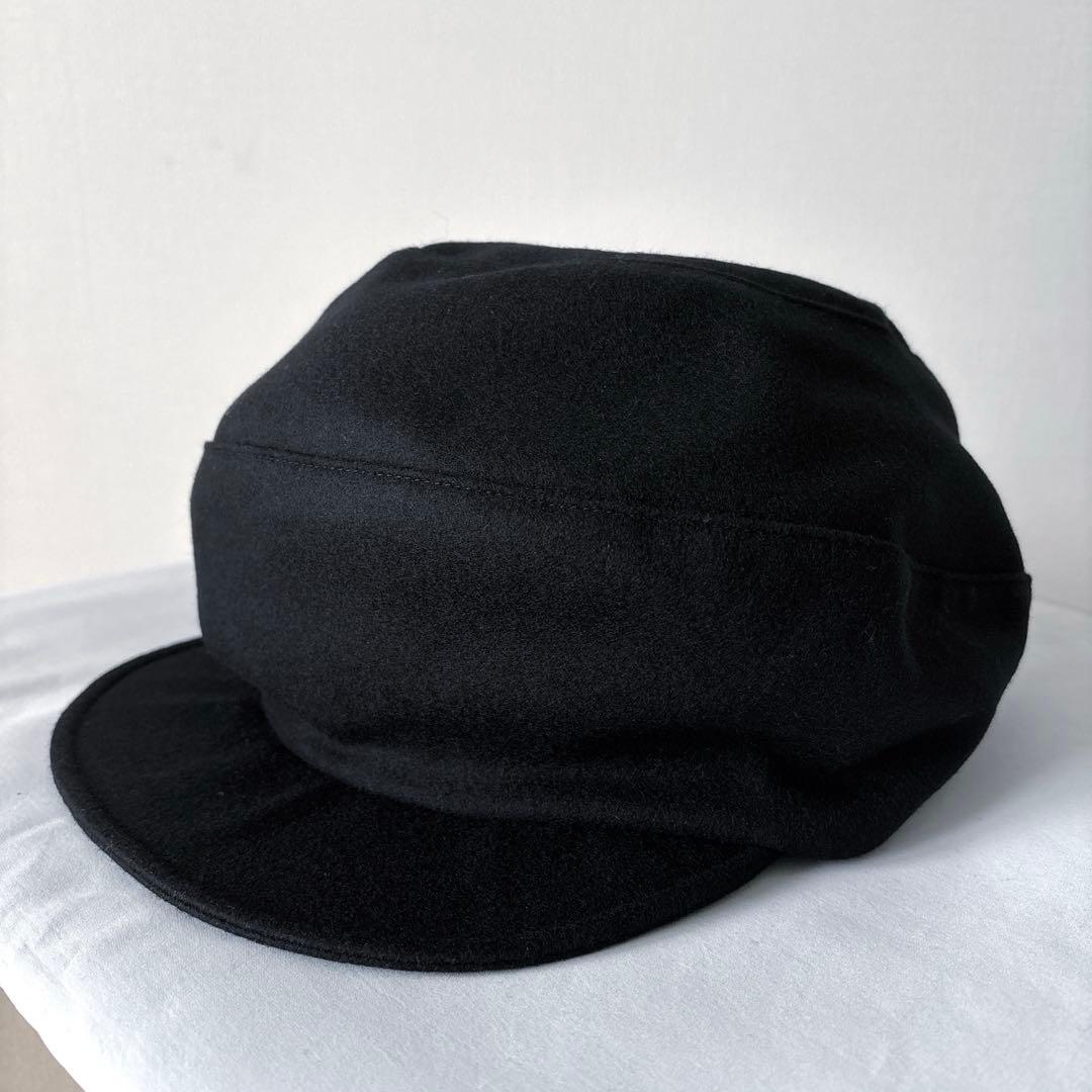 YohjiYamamoto 25aw ウールフランネル ドレープキャスケット