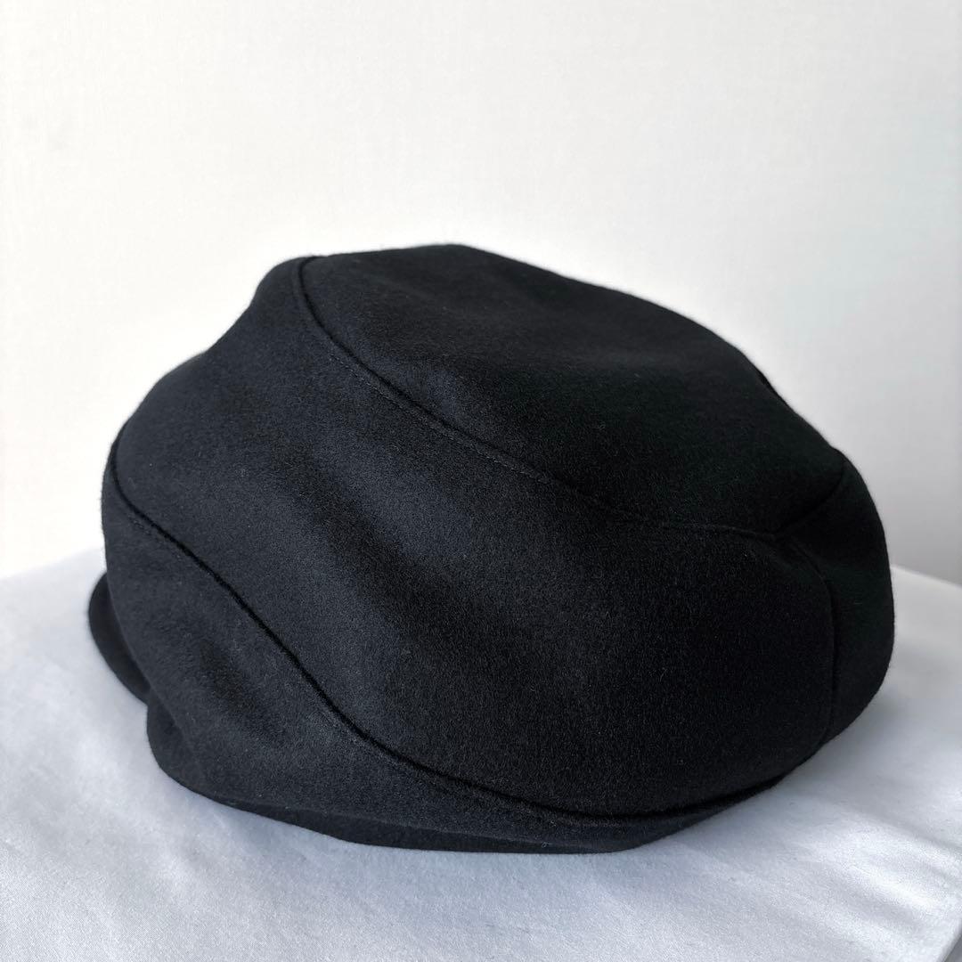 YohjiYamamoto 25aw ウールフランネル ドレープキャスケット