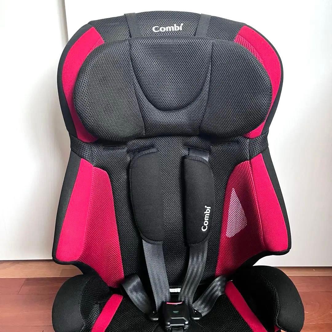 Combi ジョイトリップ GC ジュニアシート 赤黒 説明書付