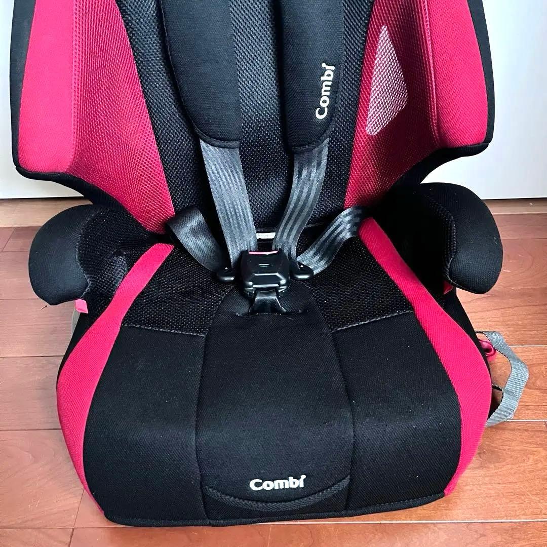 Combi ジョイトリップ GC ジュニアシート 赤黒 説明書付