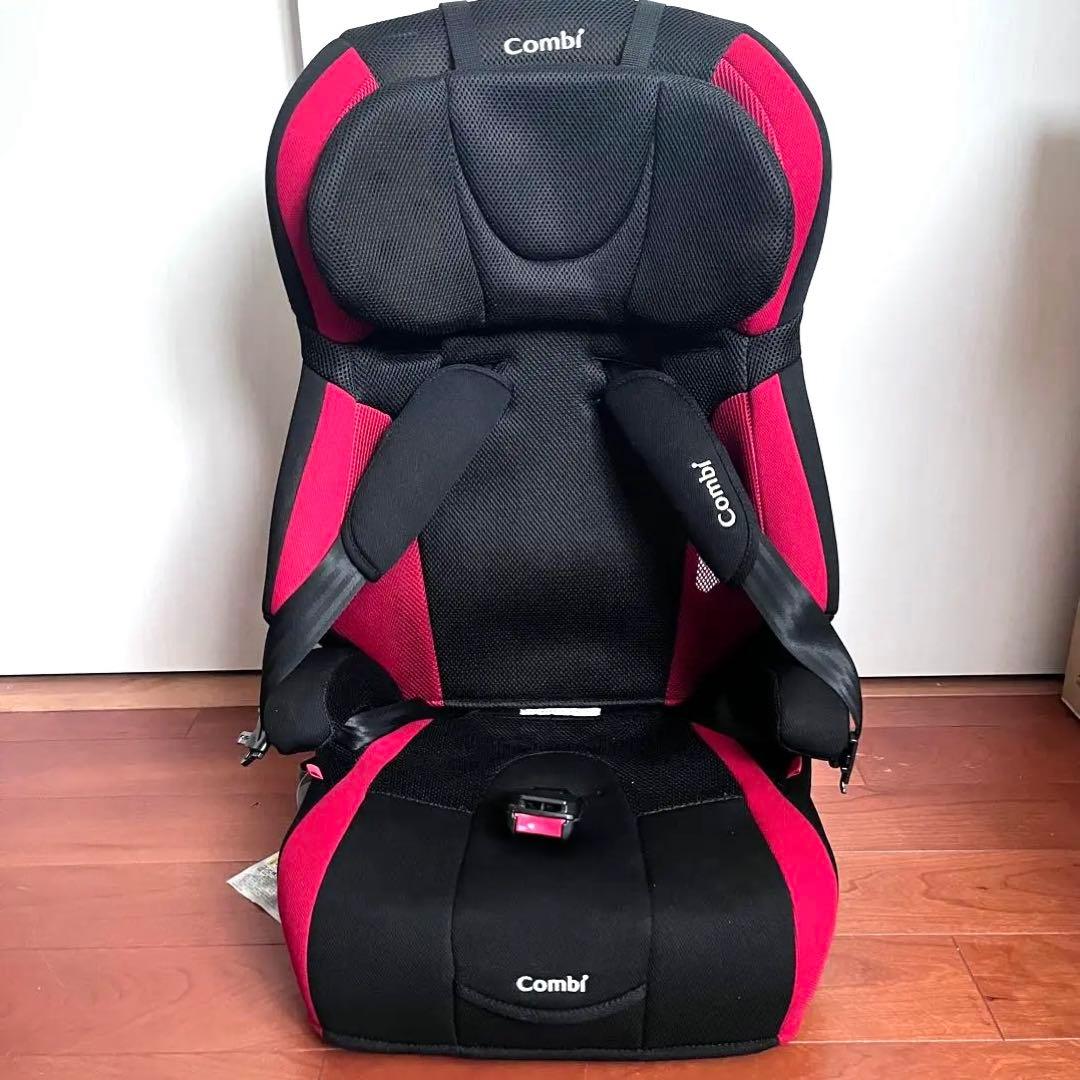 Combi ジョイトリップ GC ジュニアシート 赤黒 説明書付