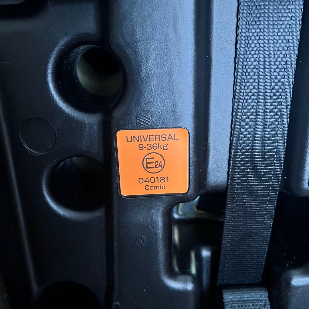 Combi ジョイトリップ GC ジュニアシート 赤黒 説明書付