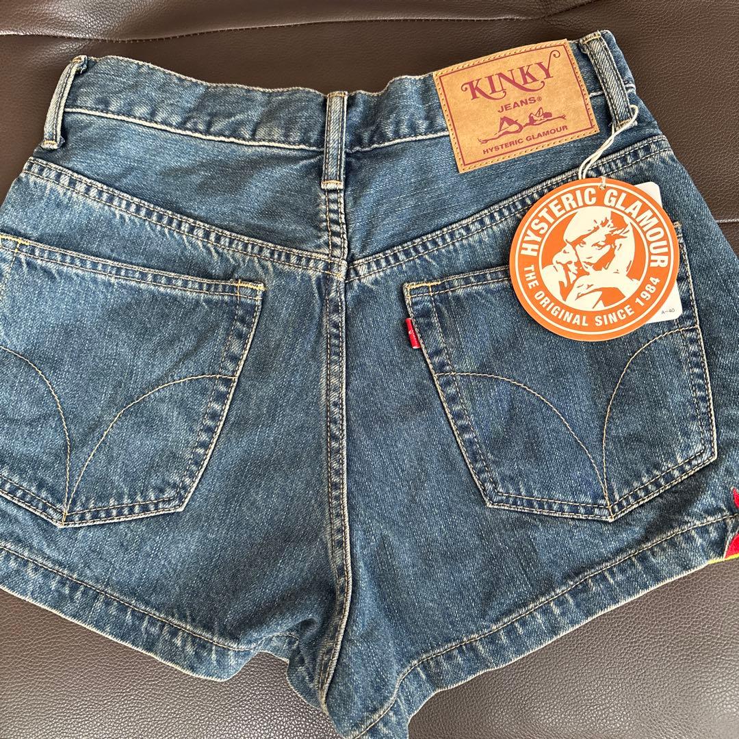 HYSTERIC GLAMOUR KINKY JEANS フレイムショートパンツ