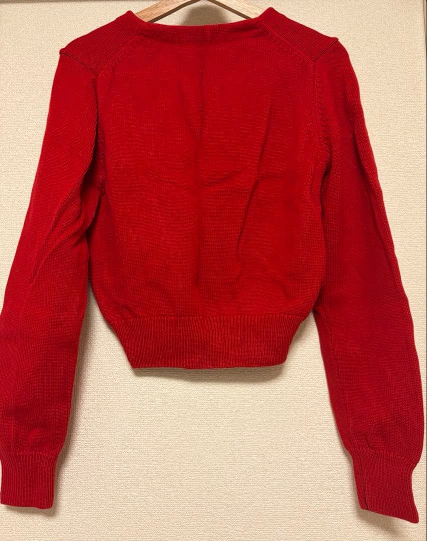 トップス Herlipto Be Mine Emblem Knit Cardigan