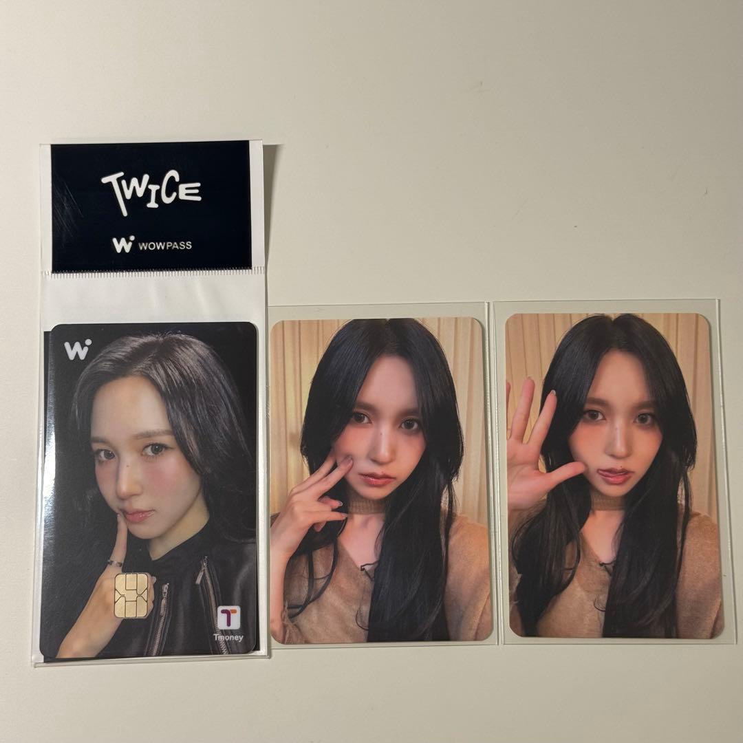 TWICE WOWPASS ワオパス 10周年記念 ミナ セット トレカ